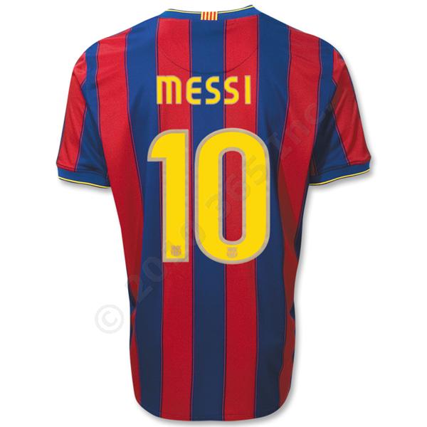 Barcelona 09 10 MESSI 10 Home Jersey